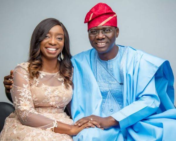 Sanwo-Olu felicitates wife @ 56