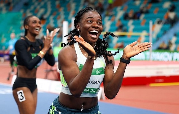 Tobi Amusan is now world’s fastest woman in hurdles