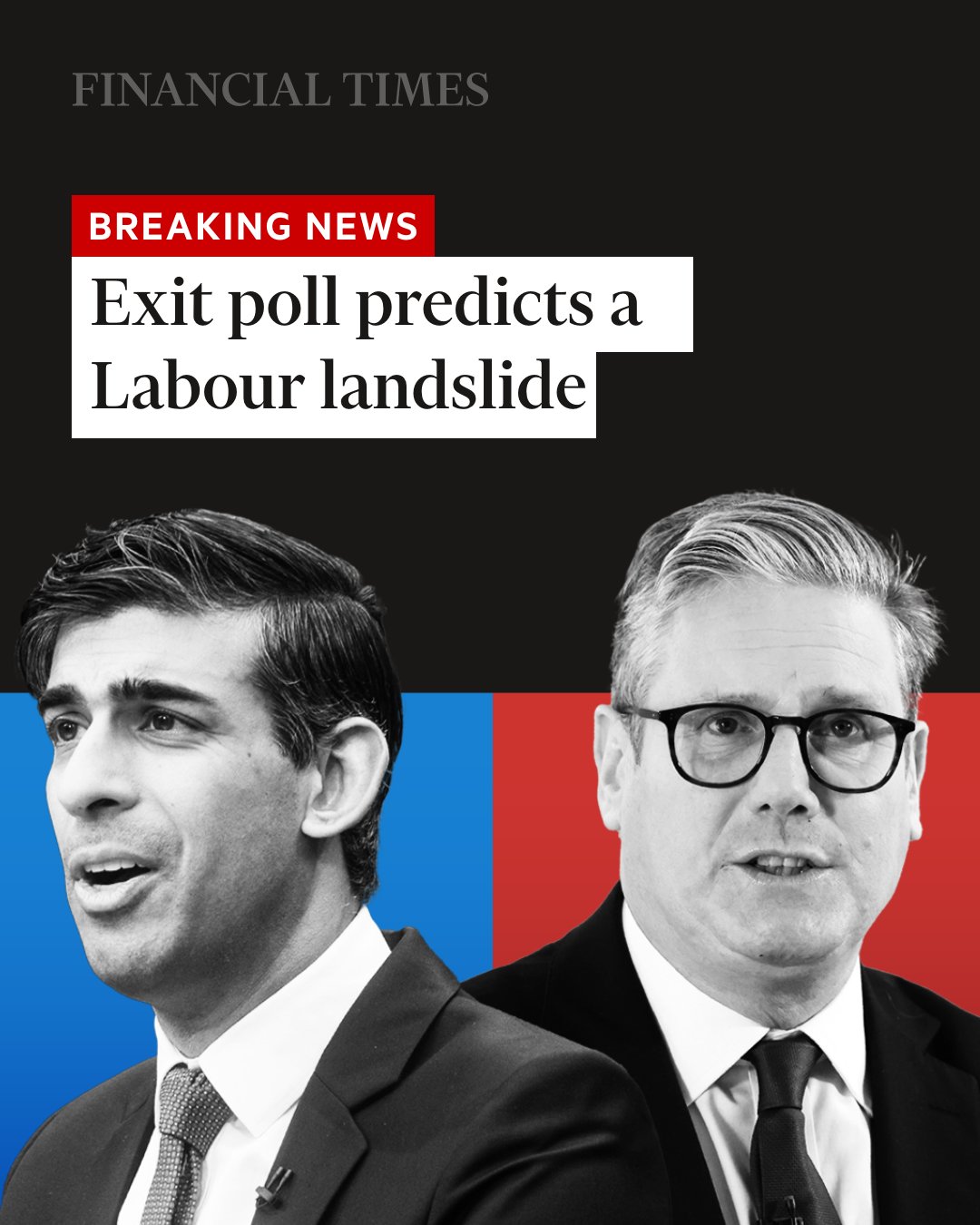 Labour set for landslide win in UK Election – Exit Poll