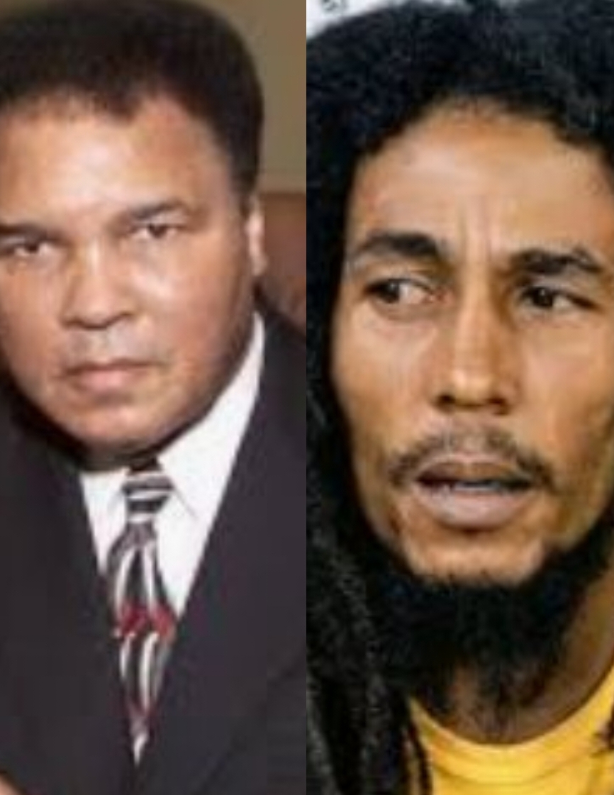 The last nuggets of wisdom from Bob Marley…  …To Muhammed Ali, you, and me