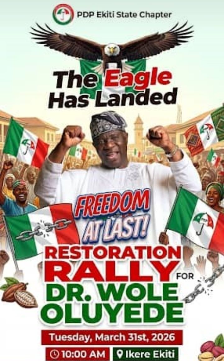 All roads lead to Ekiti March 31 as PDP storms Ikere with ‘Restoration of Hope’ Mega Rally