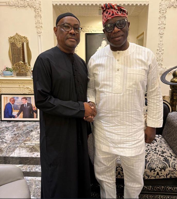 Ekiti 2026 Shocker: Wike backs Oluyede as APC camp trembles, massive Ikere women pledge support